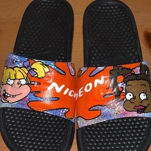 custom made nike slides